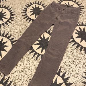 Prana size 0 gray cords